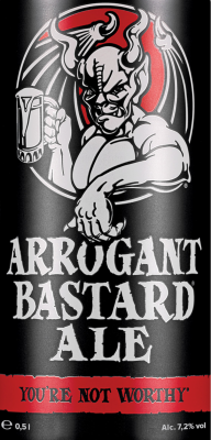 Arrogant bastard ale logo